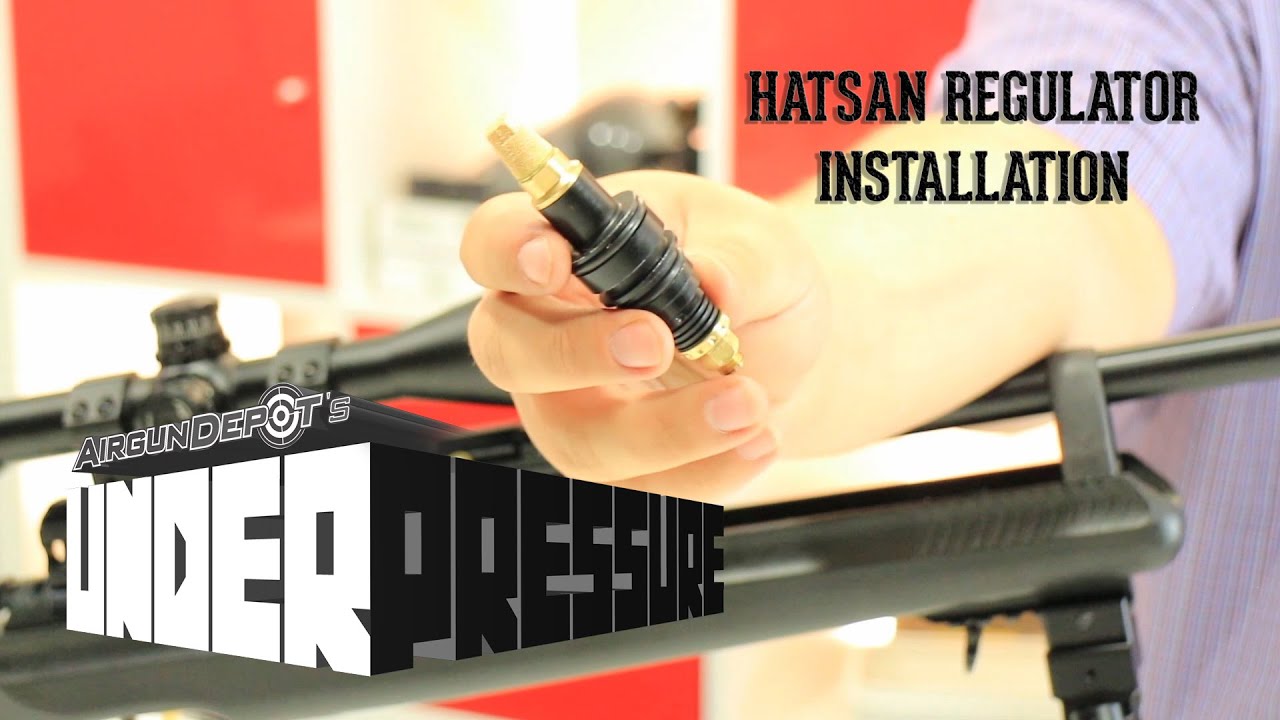 Hatsan AT-44 Regulator Installation