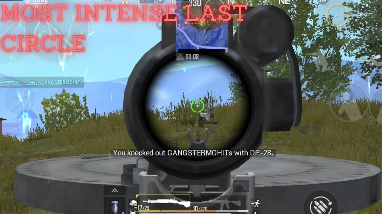 MOST INTENSE LAST CIRCLE EVER| IN PUBG MOBILE LITE| PAYLOAD MODE|