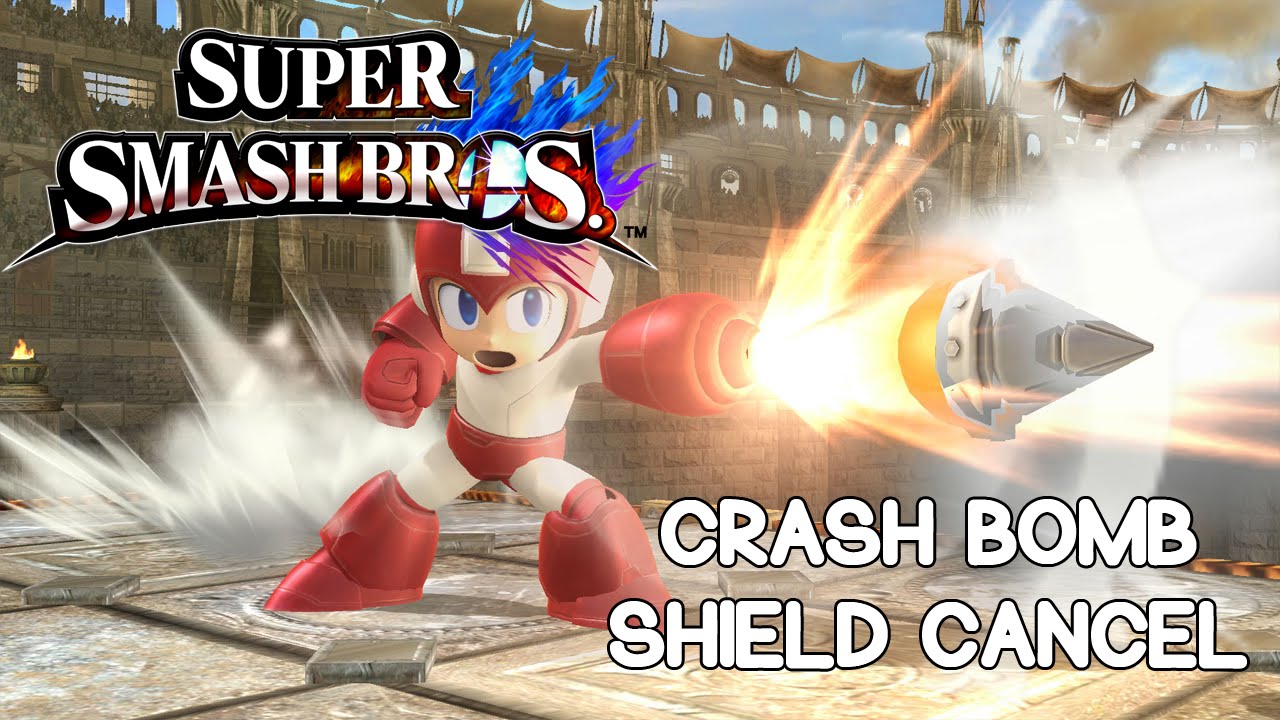 Mega Man Crash Bomb Shield Cancel