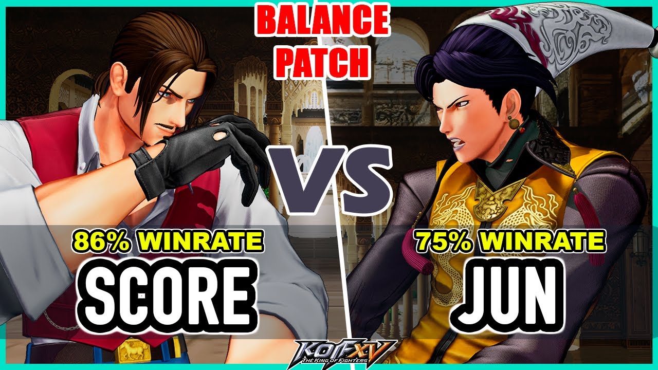 KOF XV 🔥 Score (Robert/Haohmaru/Chizuru) vs Jun (Duo Lon/Geese/Ryo)