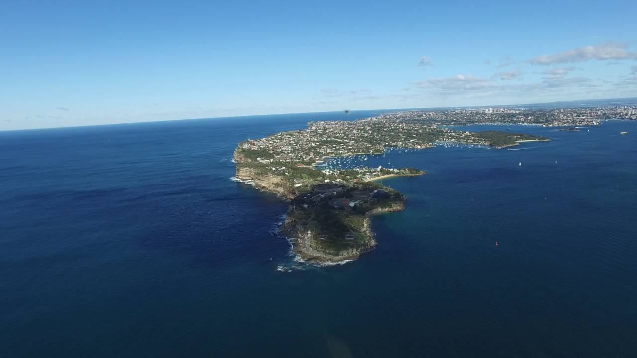 Scenic Sydney from the Air - Parramatta River, Sydney Harbour, Opera House, Northern Beaches