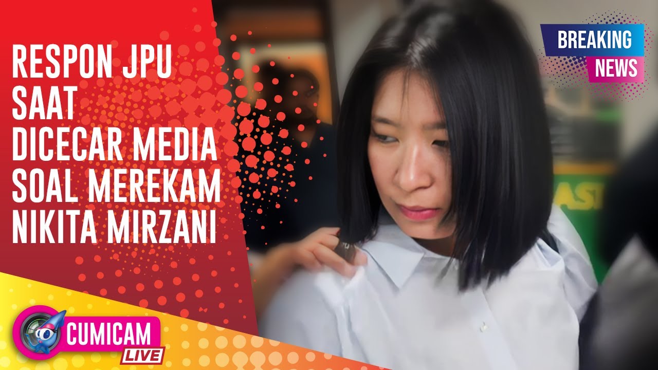 BREAKING NEWS! Respon JPU Indah Putri Manurung Saat Disinggung Soal Aksi Rekam Nikita Mirzani