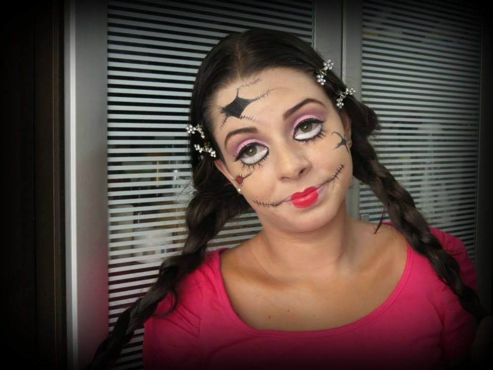 Tutorial Halloween - Doll Makeup (Maquiagem de Boneca)