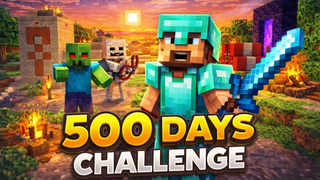 500 days Minecraft challenge (ep2)