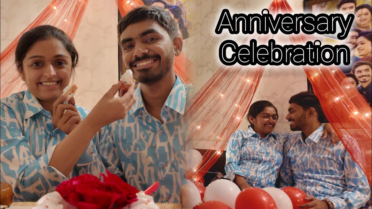 ધવલને anniversary ની surprise આપી - ધવલ ખુશ થઈ ગયો - #adival #wedding #gujrati 