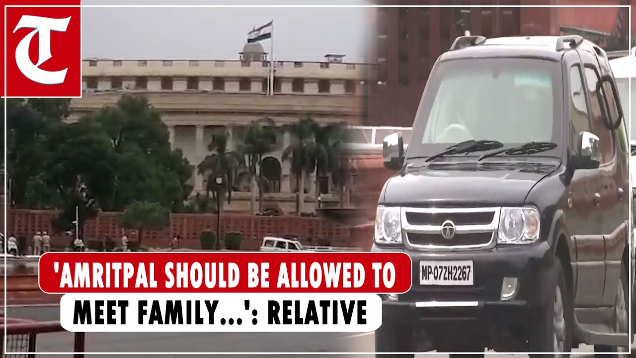 'Amritpal should be allowed to meet his family...': Relative of Waris Punjab De chief