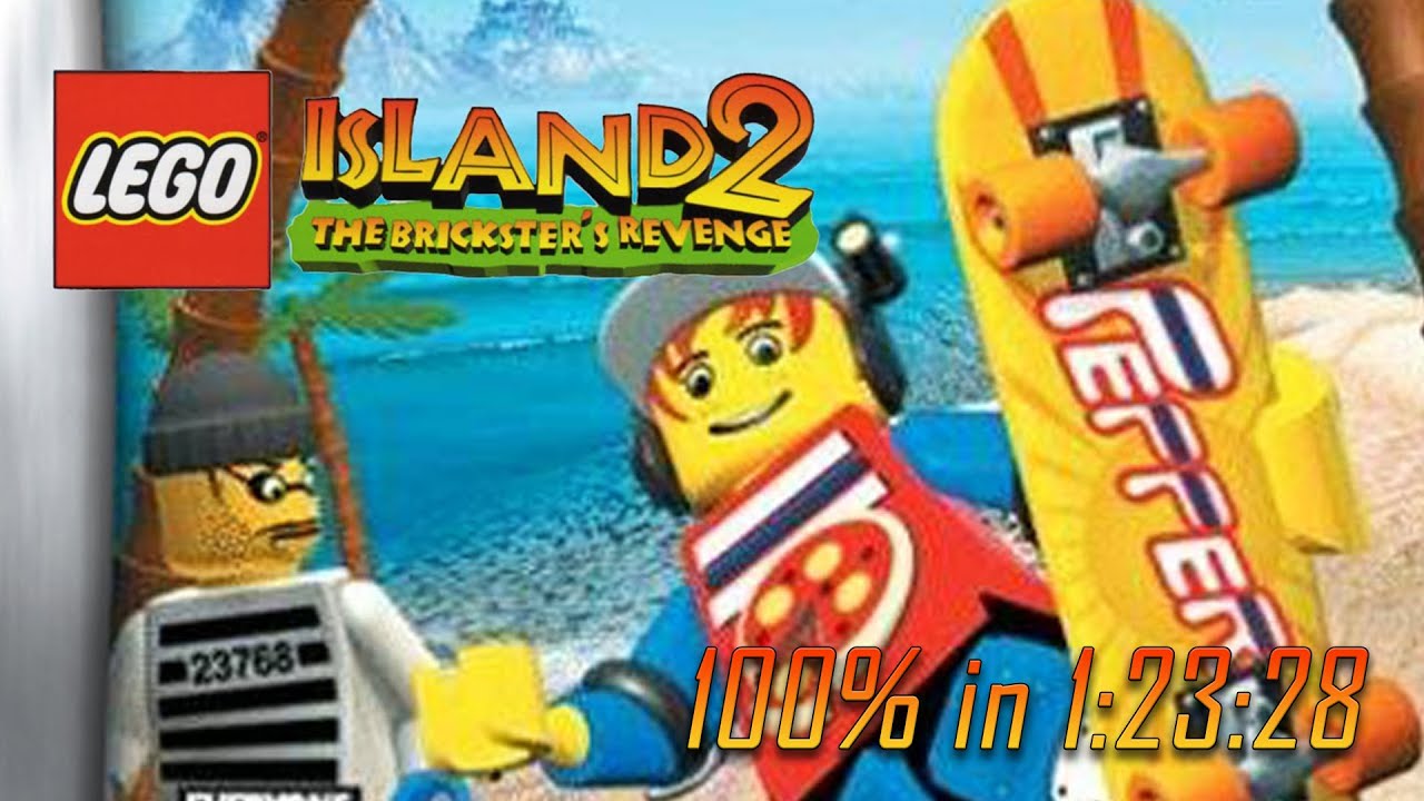 Lego Island 2 in 1:23:26 - 100% || Former WR