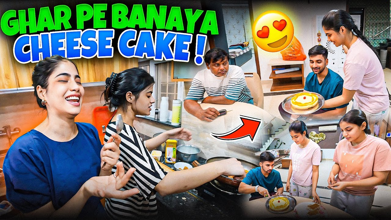 Special Cheese cake banaya ghar par
