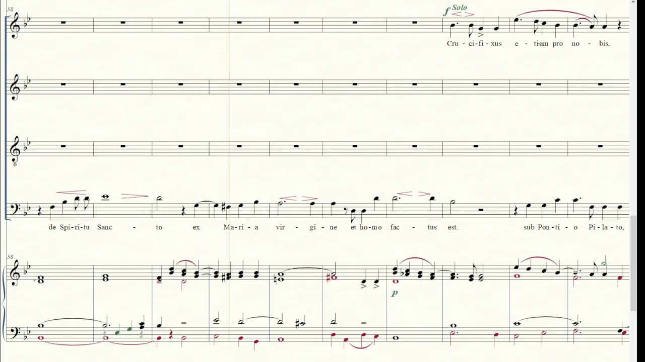 03 4 Bass Credo-Missa in G-Dur Max Filke