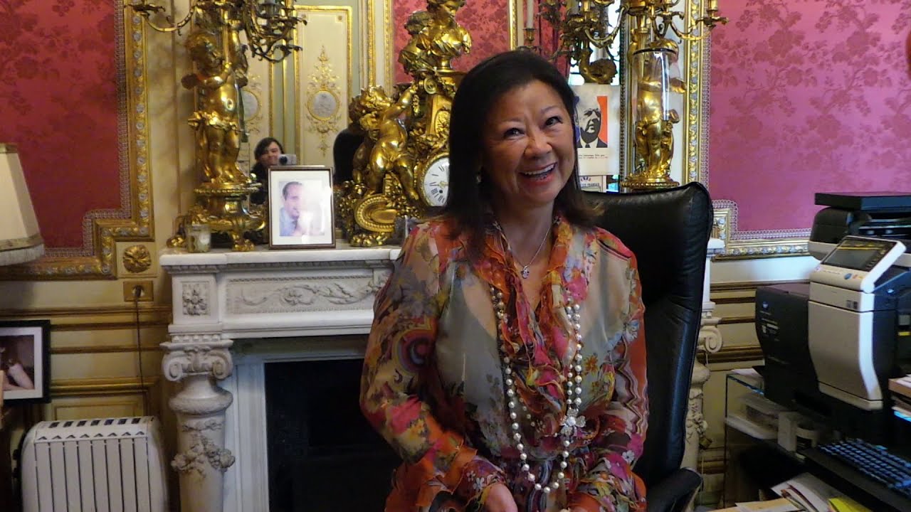 Madame le Maire du 8ème Jeanne d'Hauteserre à Paris - June 26, 2020 for 76th anniversary of D-Day