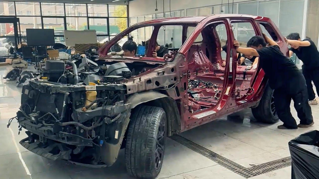從報廢邊緣到出廠狀態！大切諾基 Jeep Grand Cherokee 徹底重生，全車電泳防腐，看完極度舒適。