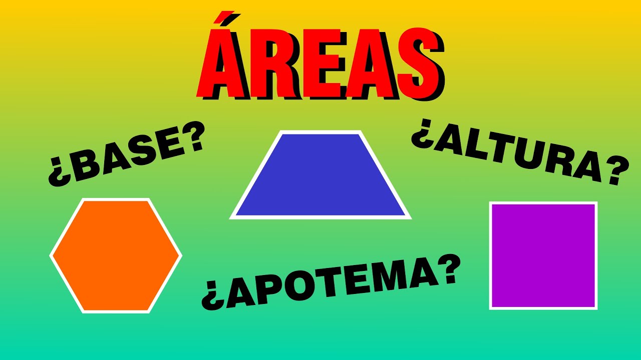 ÁREA DE FIGURAS PLANAS | Como Calcular