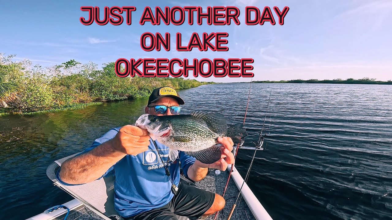 CRAPPIE FISHING ON LAKE OKEECHOBEE- NON STOP ACTION