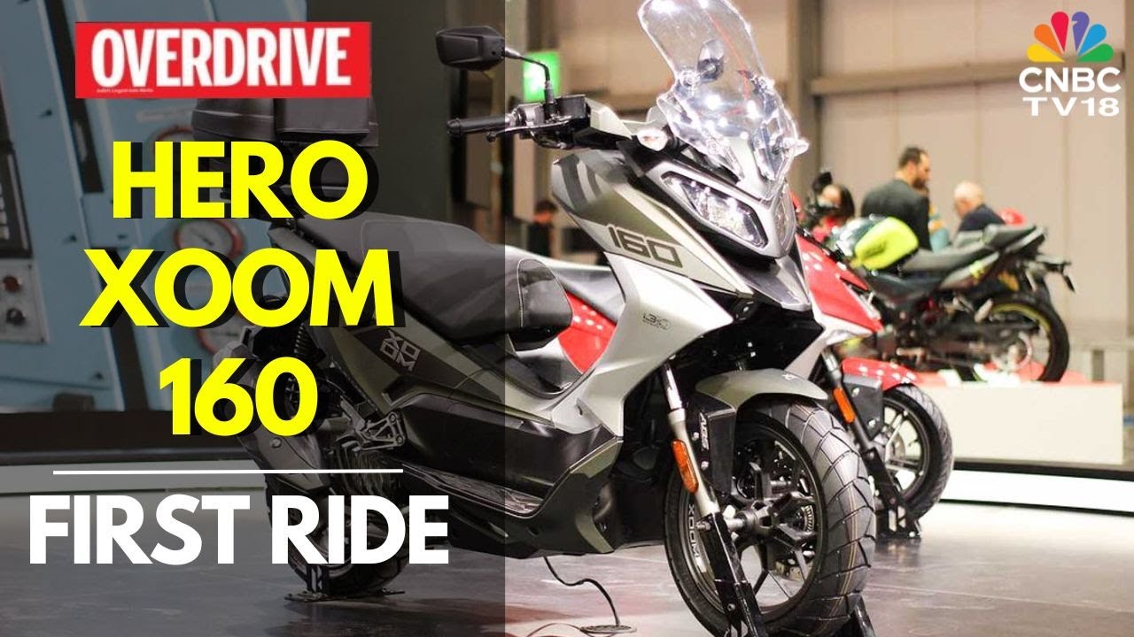 Hero Xoom 160: первая поездка и обзор | Обзор скутера | Overdrive