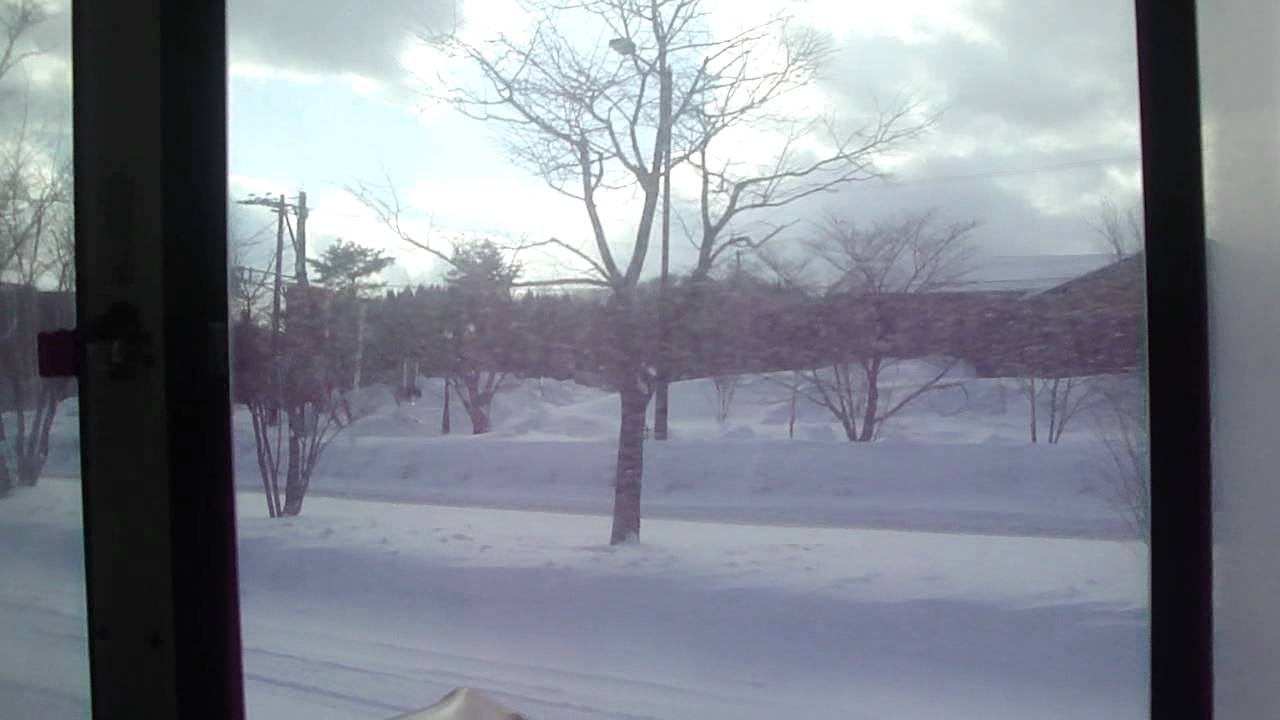 Japanese Culture Vids: Short Bus Ride In 登別 Noboribetsu Hokkaido