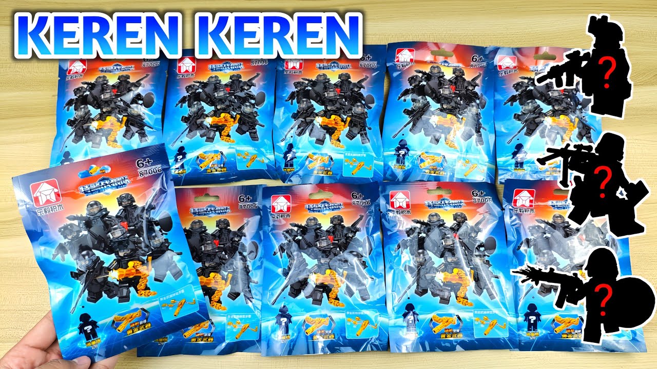 UNBOXING LEGO S.W.A.T Unofficial