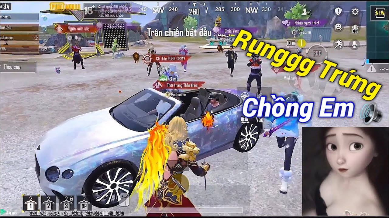 PUBG Mobile | Mang Giáp Full Cùng Dàn Siêu Xe Đi Trà Trộn … Trứng Rụng Cả Rổ 😂
