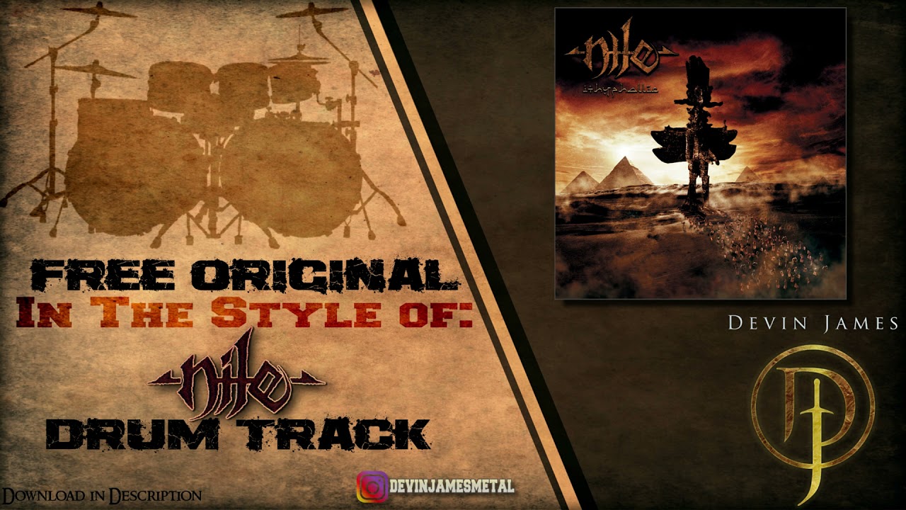 Nile Style Drum Track - 204 BPM (FREE WAV & MIDI DOWNLOAD)