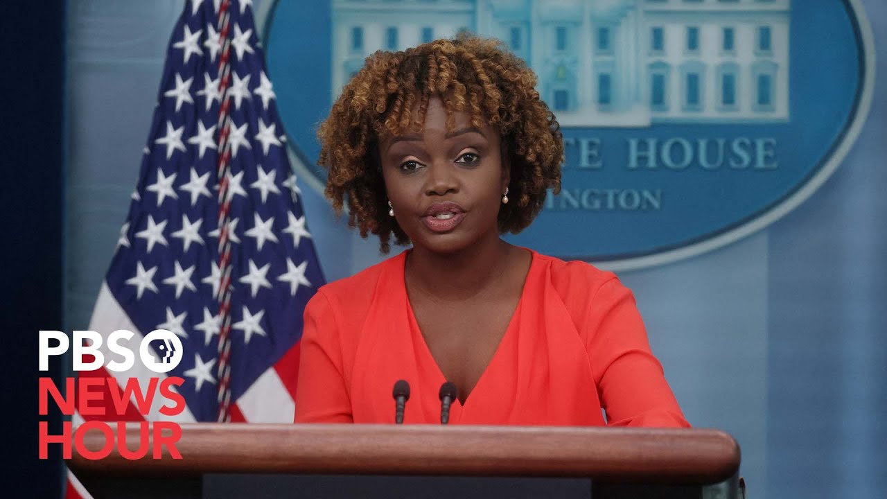 WATCH LIVE: White House holds briefing as grants for EV charging network are awarded across U.S.