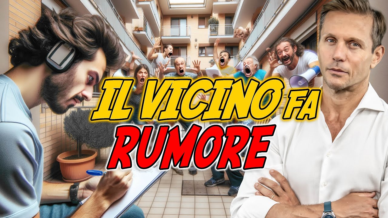 Il mio VICINO fa troppo RUMORE: cosa posso fare? | Avv. Angelo Greco
