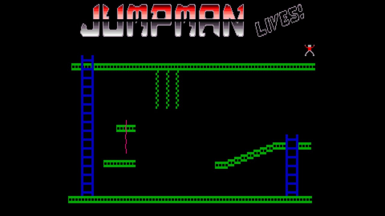 Jumpman Lives (2022) from Tukinem on the Amiga - Quick play