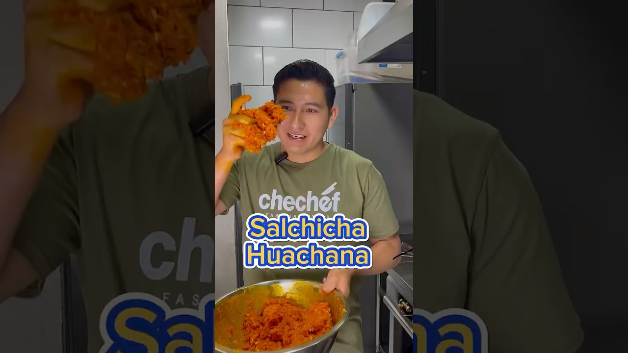 LA MEJOR SALCHICHA HUACHANA DE TU VIDA @Lamesadecheche #food #cooking #canaldecocina #chef #recipe
