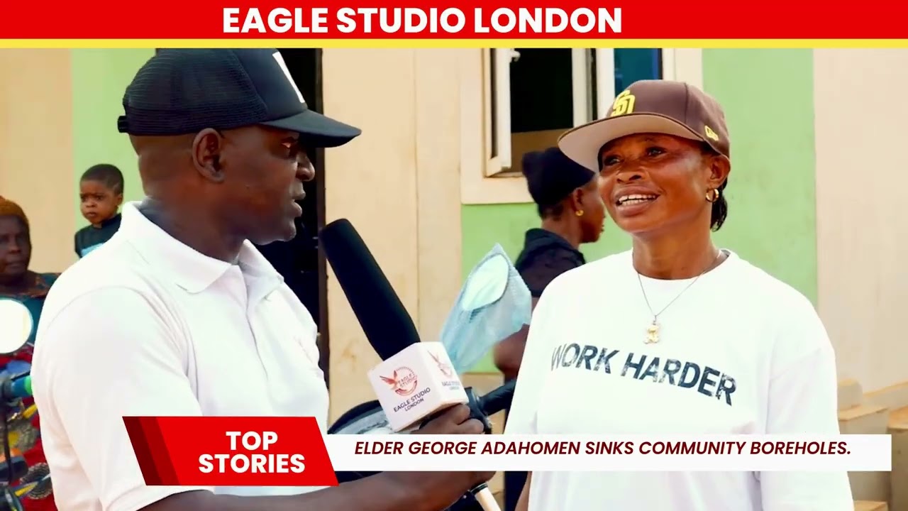 Elder George Adahomen to Drill Boreholes for Onewa, Iruele, and Idumu Esor in Ukoni, Uromi 