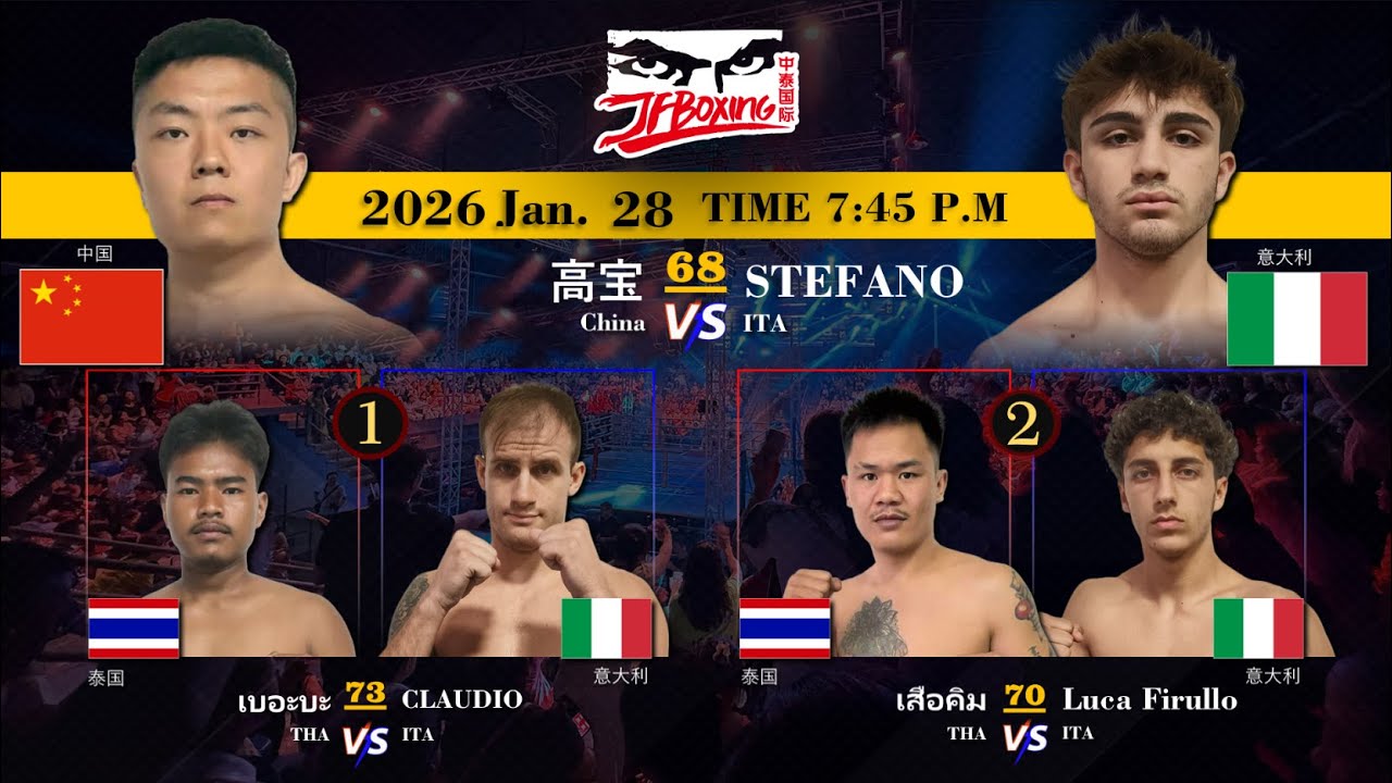 JF Pumphanmuang Fight 28/01/2026