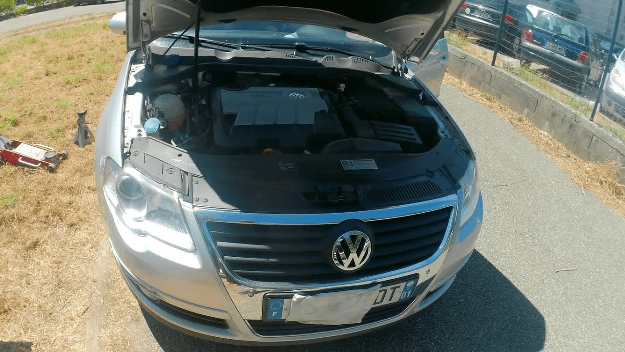 Remplacement Kit distribution VW Passat 2L TDI 2011 / VW Passat2L TDI timing belt replacement