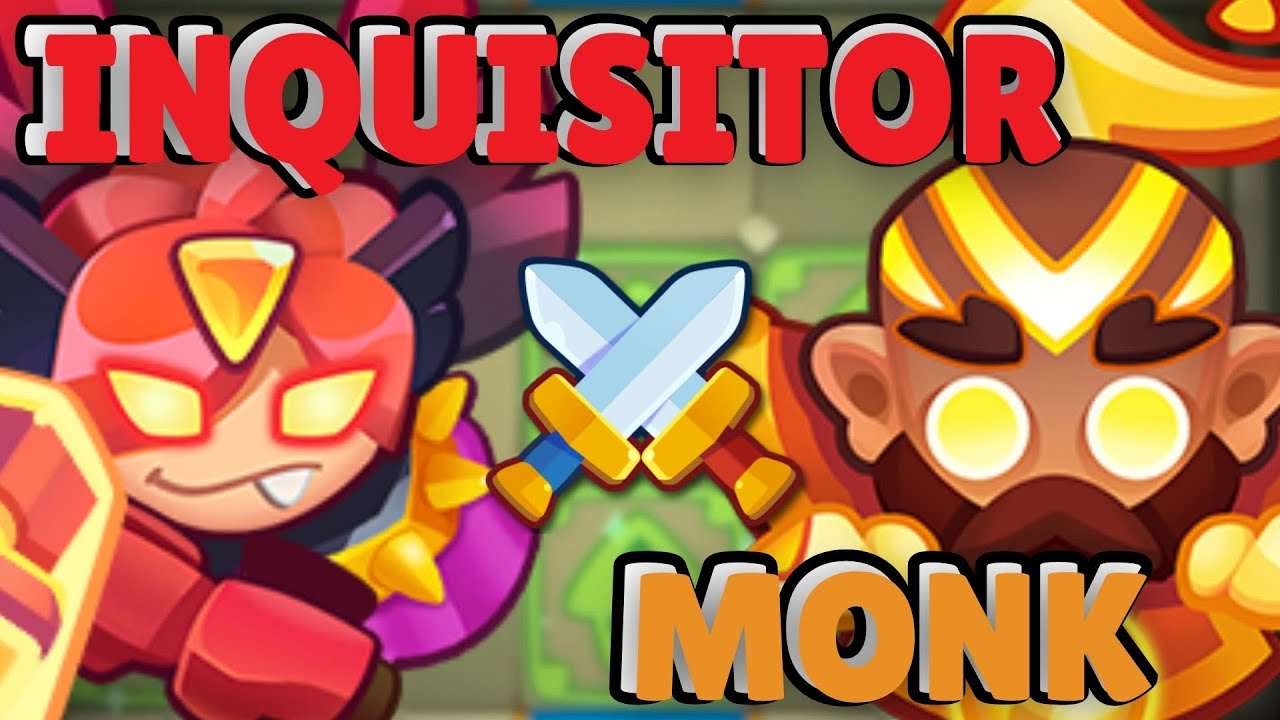 Max Inquisitor Darkness VS Max Monk Blessing | Rush Royale