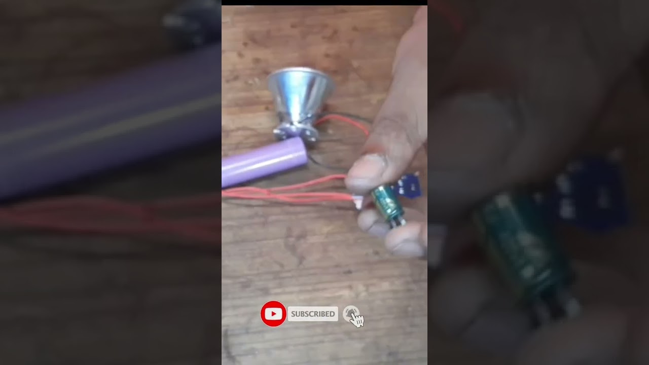 Rechargeable LED Torch repair full gide. // How to repair rechargeable Torch light/at home 🔦