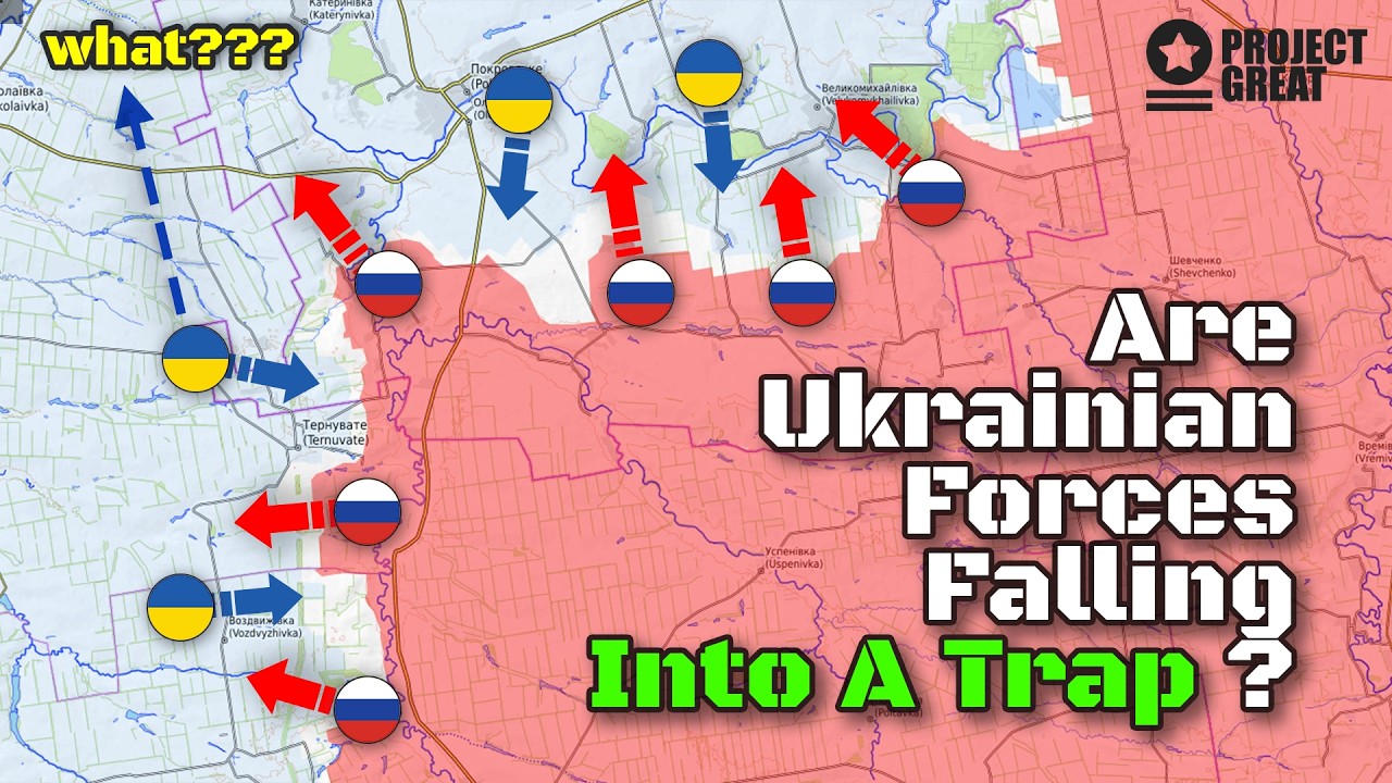 Are Ukrainian Forces Falling Into A Trap In Their Counteroffensive? Massive Frontline Change.