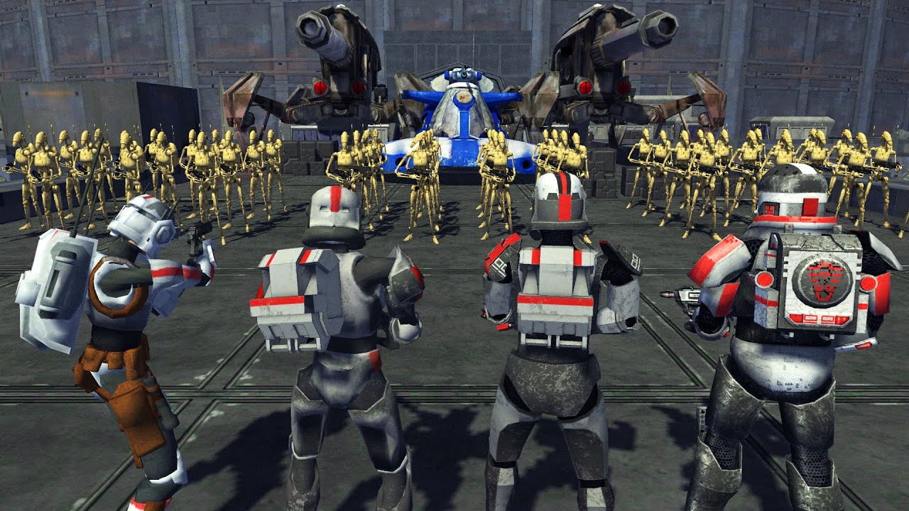 Can Bad Batch take the Droid SUPER FORTRESS?! - Men of War: Star Wars Mod Battle Simulator