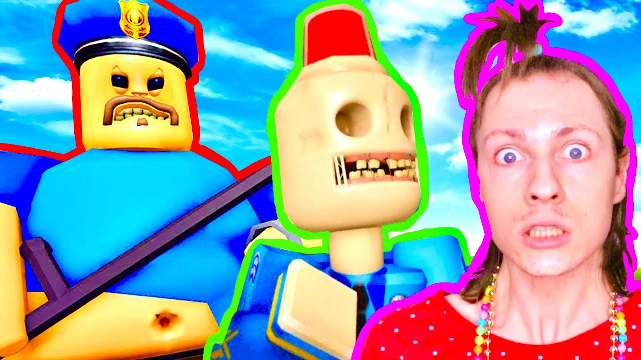 BARRY’S PRISON RUN : JE SUIS ENFERMÉE DANS LA PRISON D’UN GARDIEN PSYCHOPATHE ! ROBLOX Nadège Candle