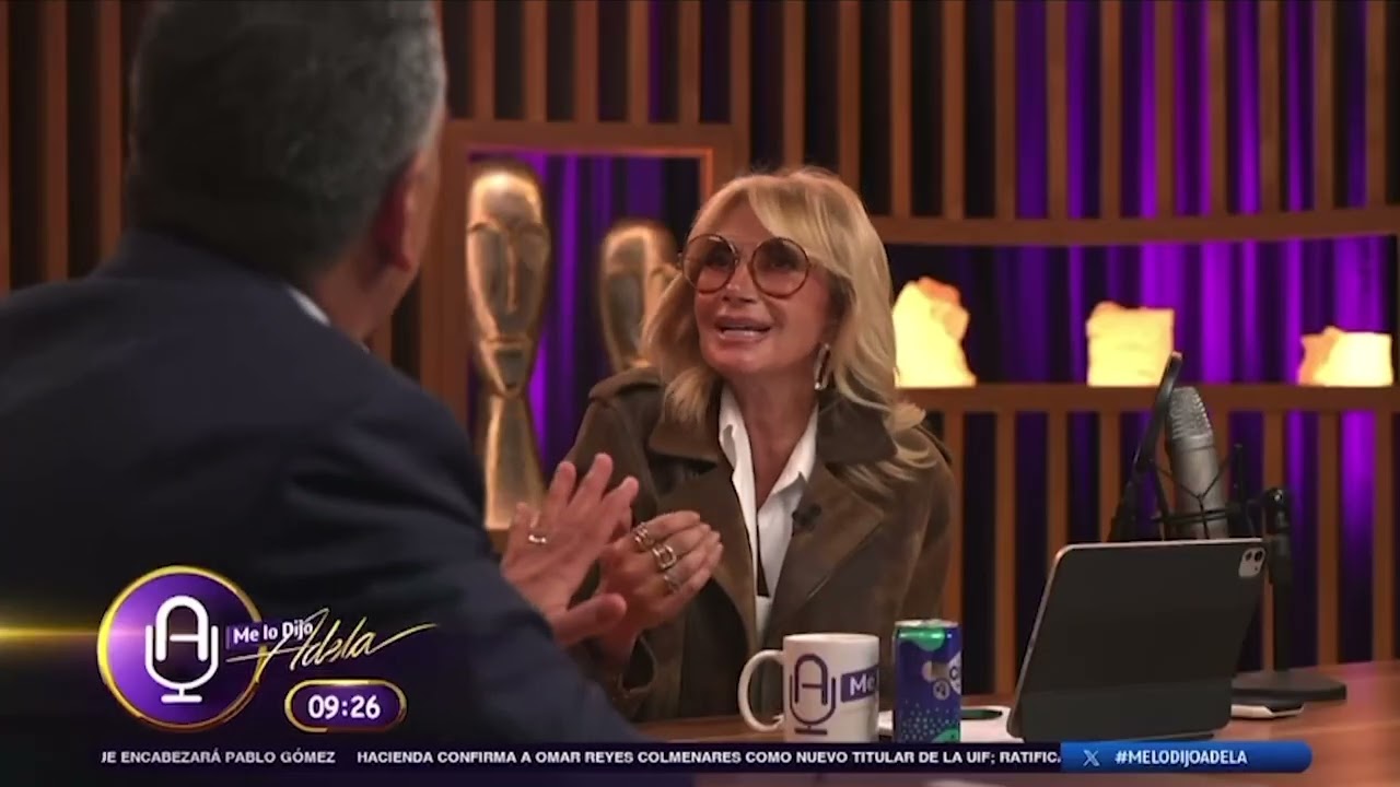 Entrevista a nuestro Presidente Alejandro Moreno con Adela Micha