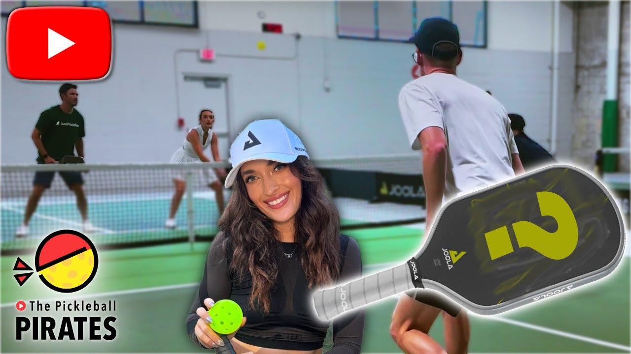 Social Media Influencers Play Pickleball with Joola Gen 3 paddles