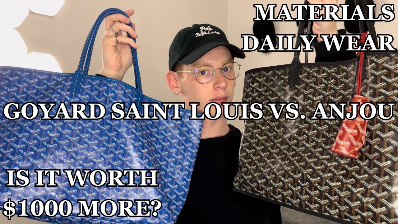 Goyard Saint Louis vs. Goyard Anjou - Comparison