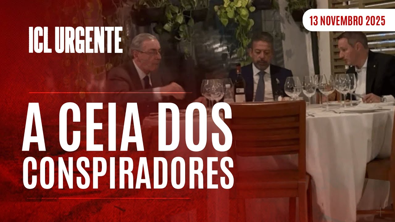 ICL URGENTE  - 13/11/25 - DERRITE SE REÚNE COM LIRA E CUNHA PARA ARTICULAR ATAQUES AO GOVERNO LULA