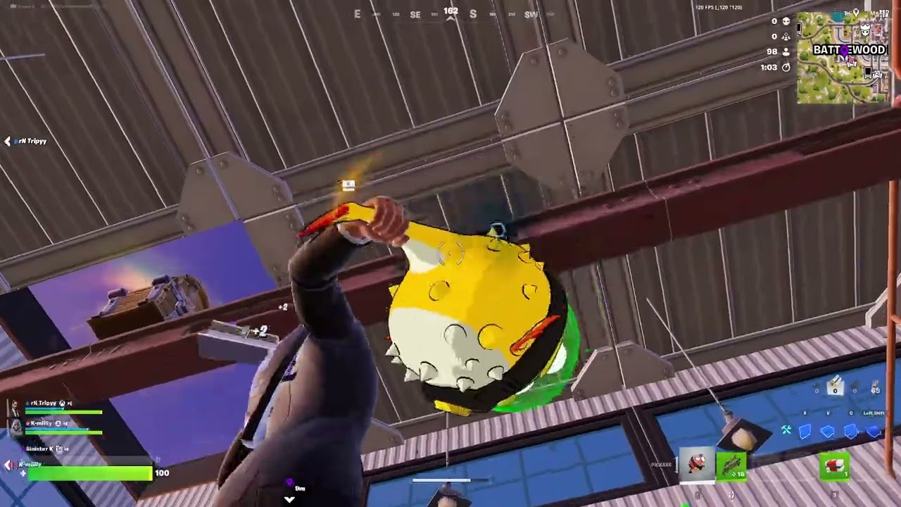 fortnite Unc squad kentucky tornado and kmillz popping off on the new gen!