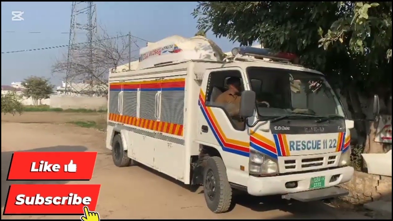# rescue 1122#  vehicle repairing janiye is video mein 