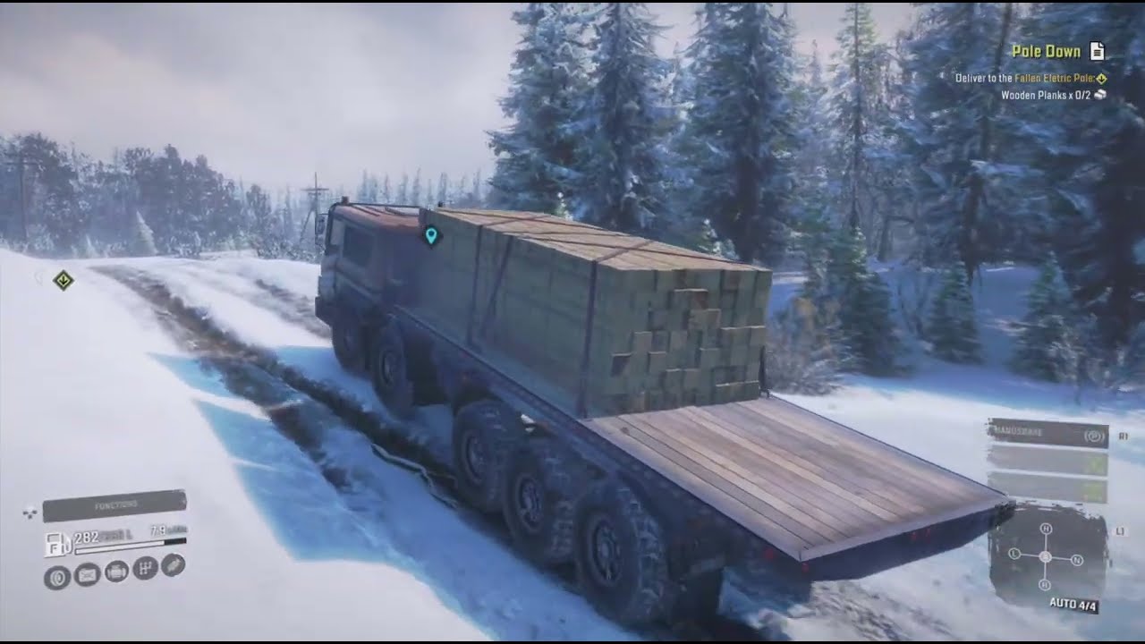 SnowRunner_All side tasks in Pedro Bay, Alaska, and is back in business.