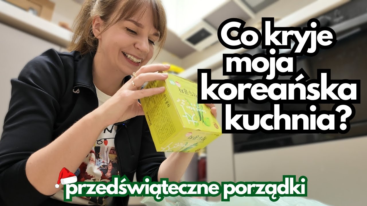 Posprzątajcie ze mną... Co kryje moja koreańska kuchnia? Koreański vlogmas odc 5