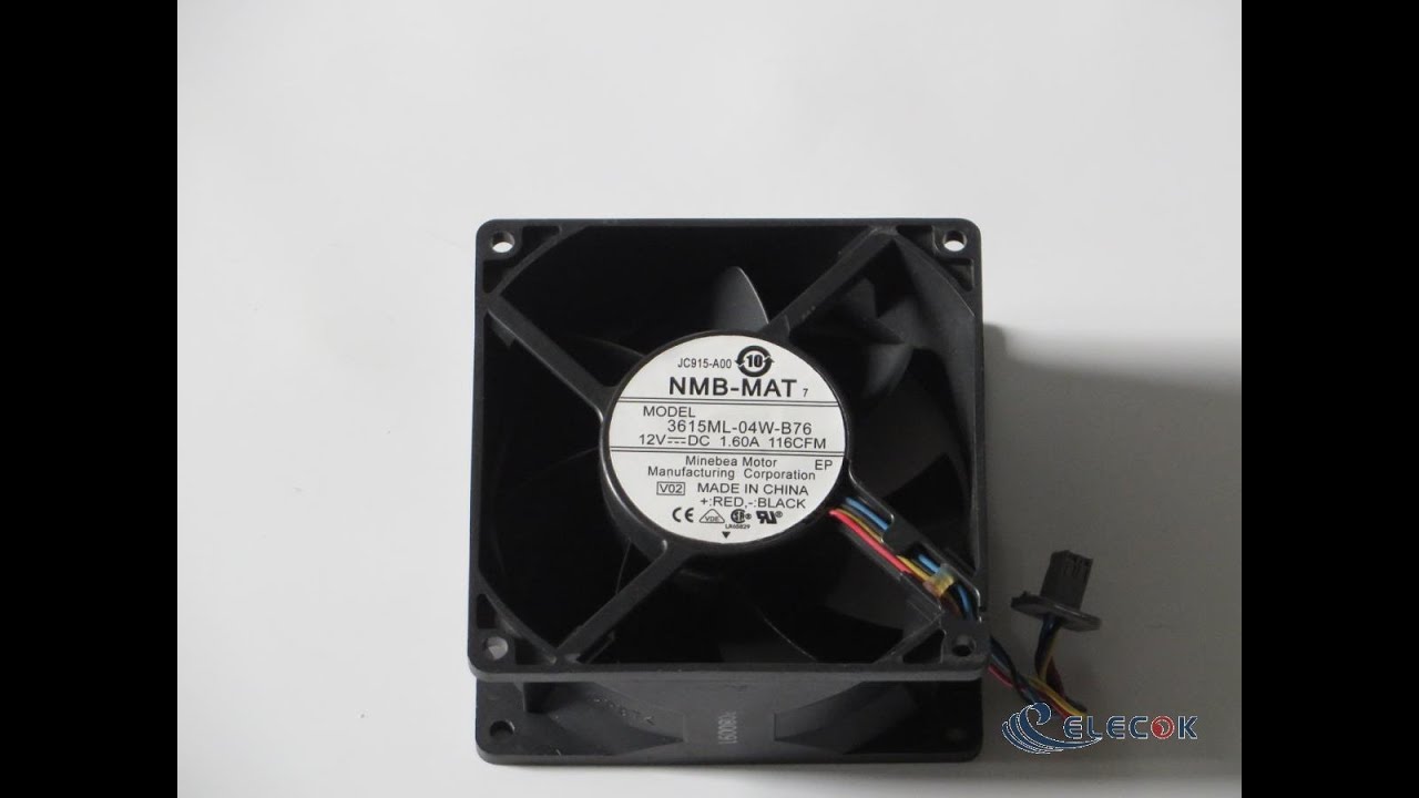 3615ML-04W-B76 9238 12V 1.6A Server fans