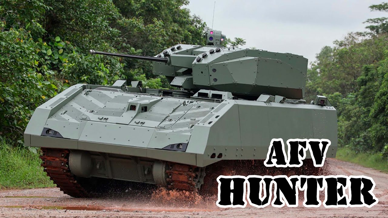 Сингапурская бронемашина Hunter AFV || Обзор