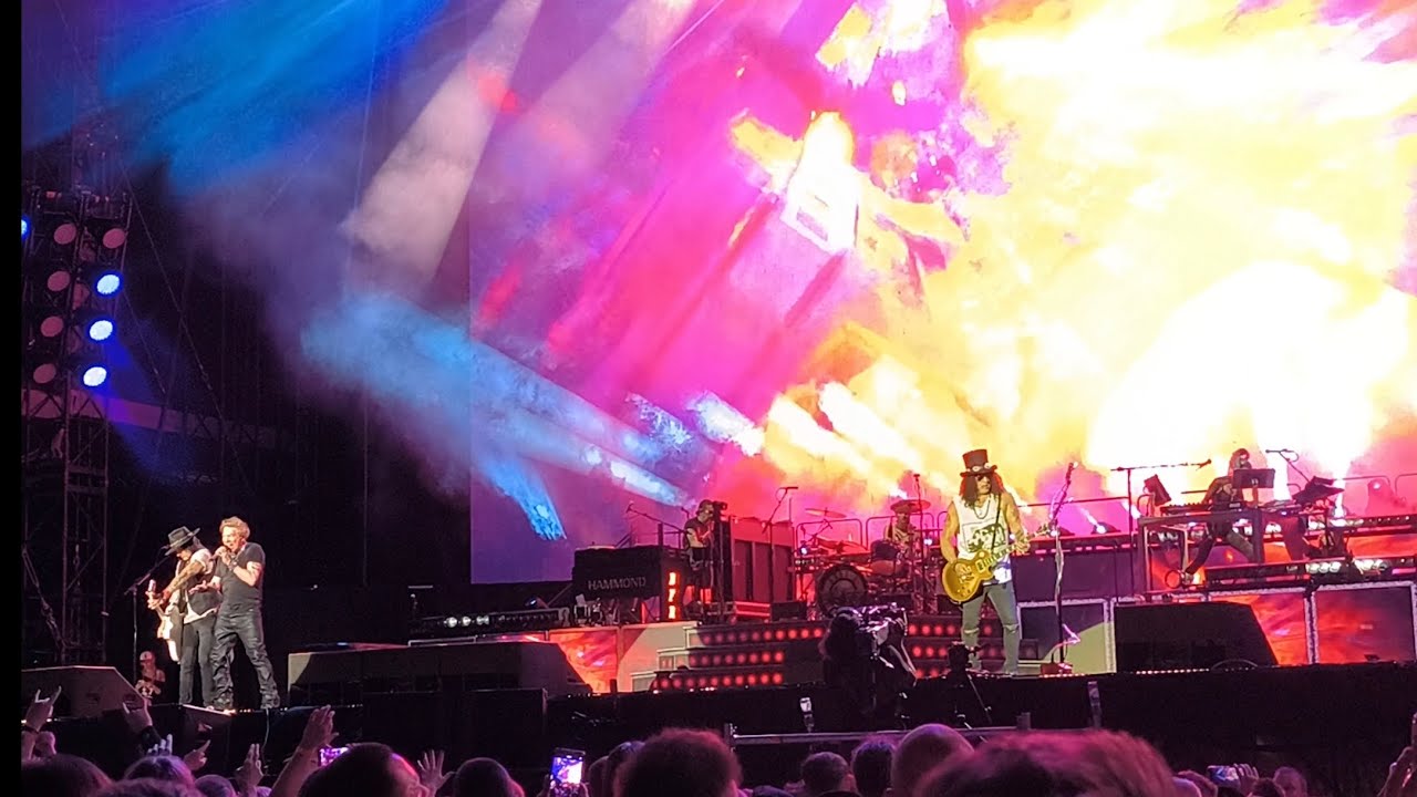 Guns N'Roses:Civil War Live in Budapest,Hungary 2025.07.15. 4K