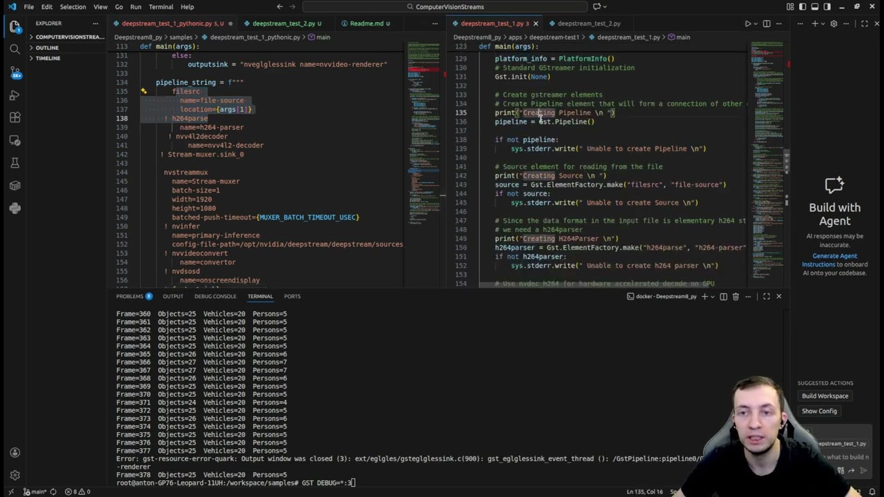 DeepStream8 test1 app, Rewritten the Right Way (Cleaner Python Pipeline)
