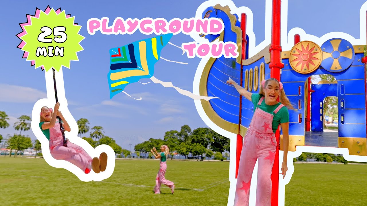 Playground Tour in Singapore! West Coast Park w/ Sunny! Free playgrounds in SG.Things 2 do with kids