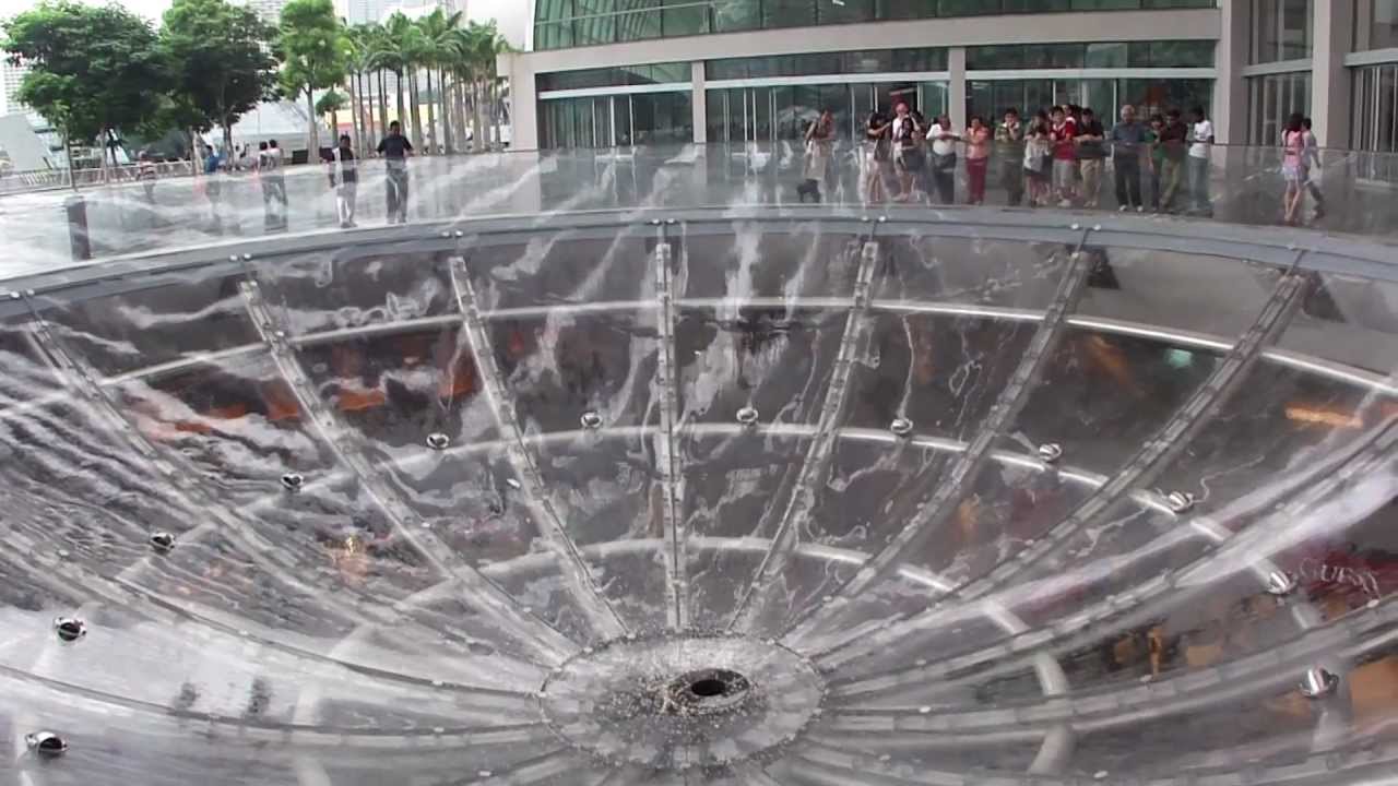 Rain Oculus - The Art of Ned Kahn @ The Shoppes, Marina Bay Sands