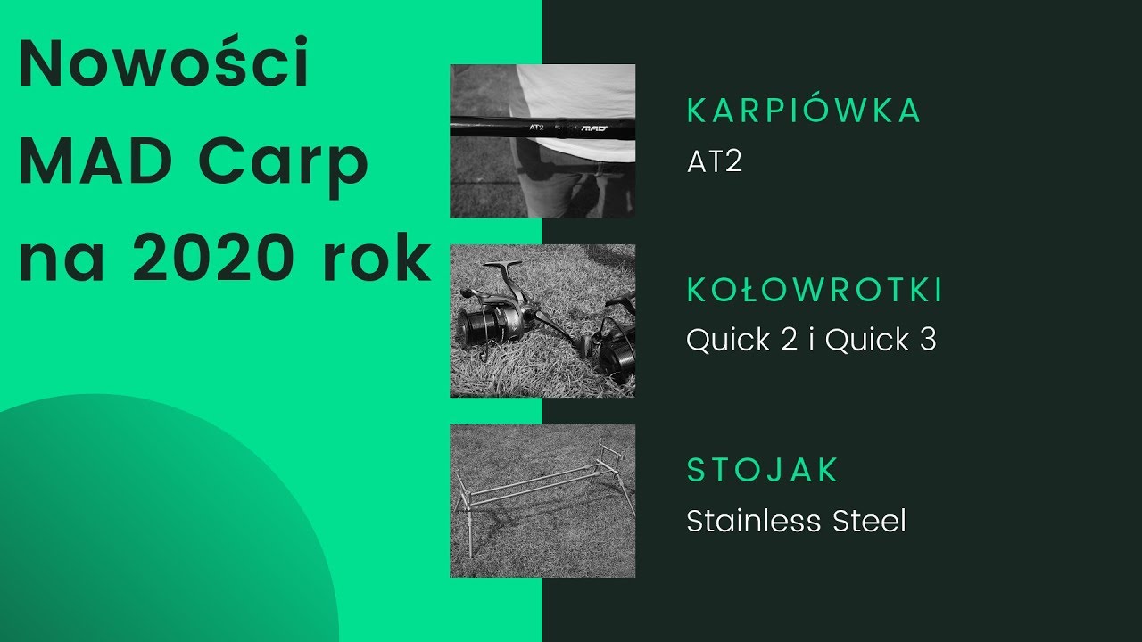Nowości karpiowe MAD Carp na 2020 rok