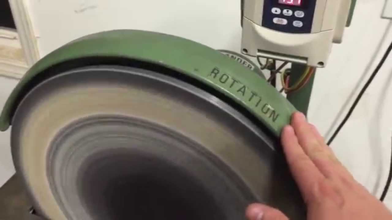 RUNNING A 3 PHASE DISK SANDER ON A VFD USING A SINGLE PHASE 240V POWER SOURCE (TECO FM50)